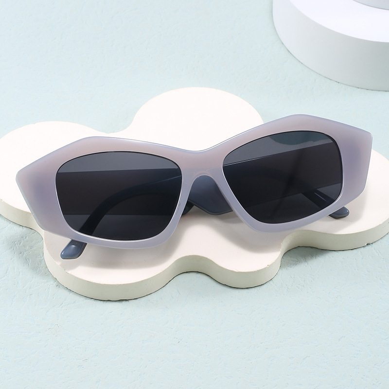 Cross-border candy sunglasses, 2024 new fashion women's street.