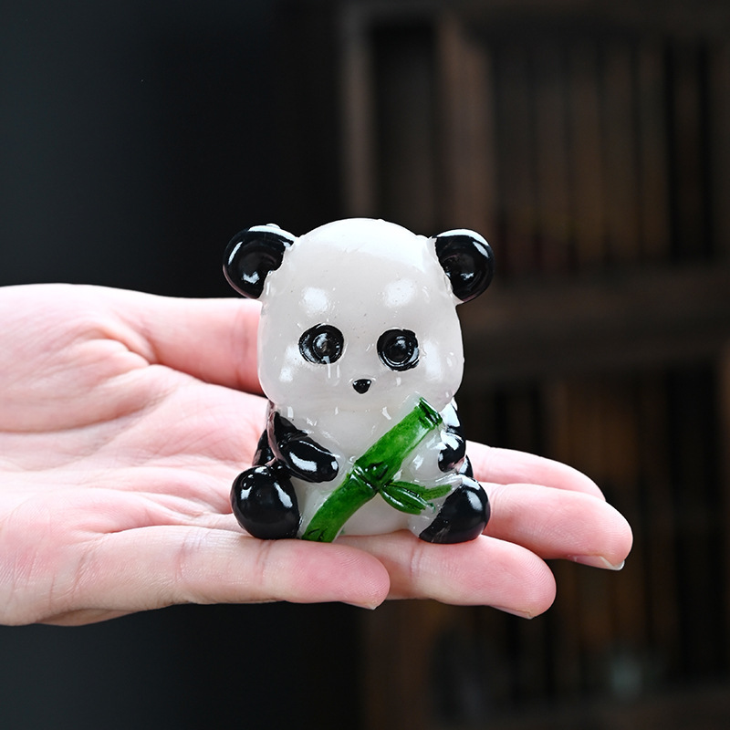 New national phoenix panda cursing tea for creative and lovely tea and tea table decorations for tea sets