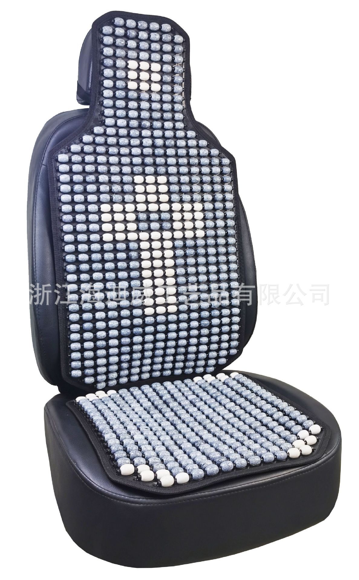 The factory sells and exports the summer wood beads for a car with air-to-air car cushions.