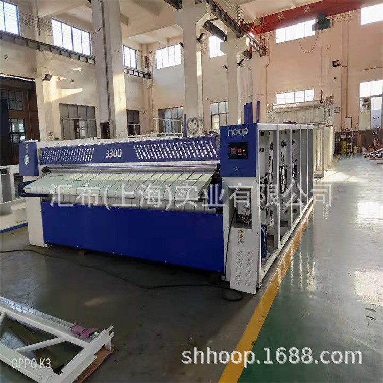 Những tấm trải giường nóng với một cái máy ủi gối, 3,3m, hơi nước, nhà sản xuất Thượng Hải