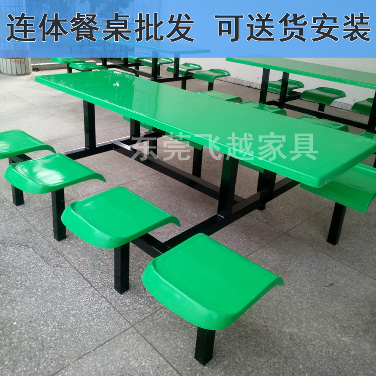 A table and a chair set up for the factory park.