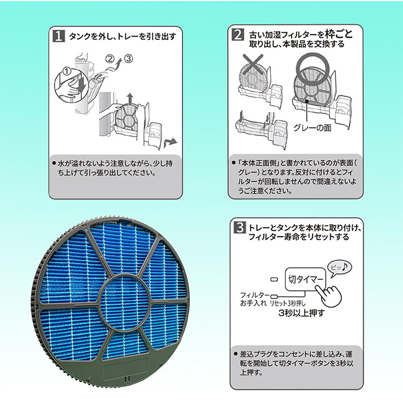 适用夏普Sharp FZ-AX80MF KI-DX70加湿过滤器滤网替换滤芯