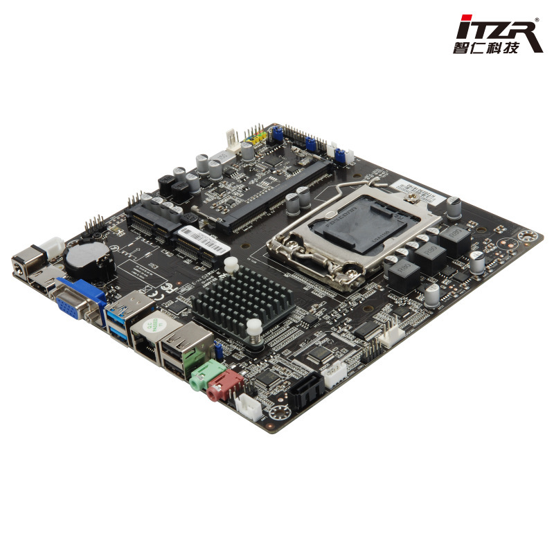 Jering's brand-new H81 computer main panel 17X17CM supports LGA 1150 needles and four generations of CPUi