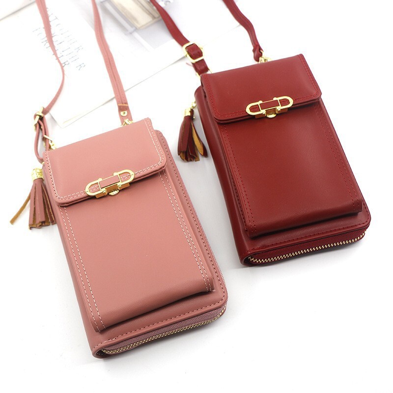 Cross-border women's bag, Korean fashion style, slanted mobile phone, foreign trade factory.