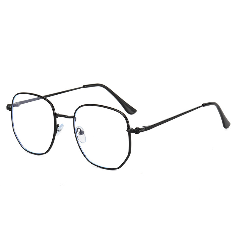 The new 2021 fashion-proof blue-light-proof radiance horizon mirrors with individual metal frames with near-sightedness