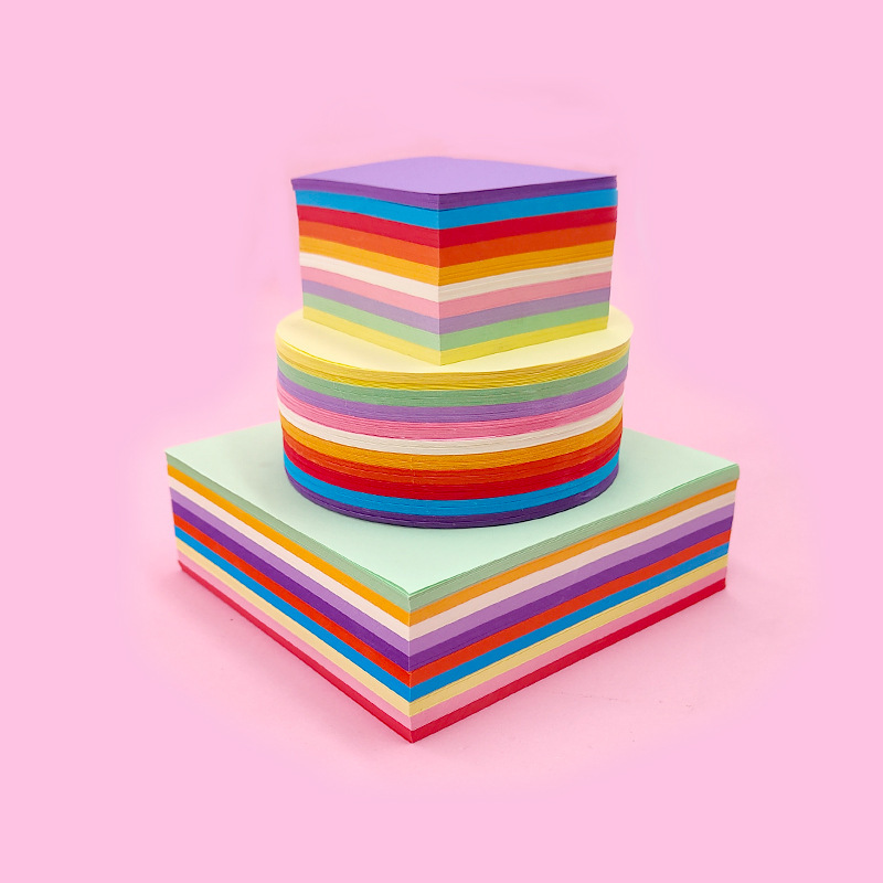 Giấy thủ công origami giấy chưng cất hình vuông giấy màu thủ công origami gói hàng ngàn ngôi sao hạc giấy