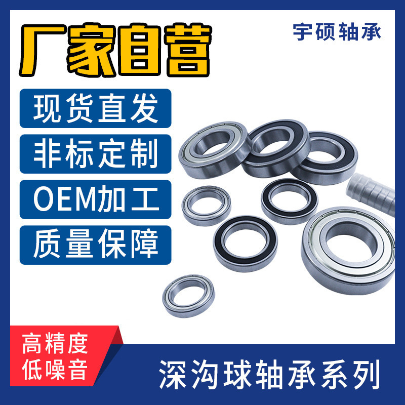 Plant process non-specified deep ditch ball bearings 6003 Industrial electric flat pressure axis bearing stainless steel bearings