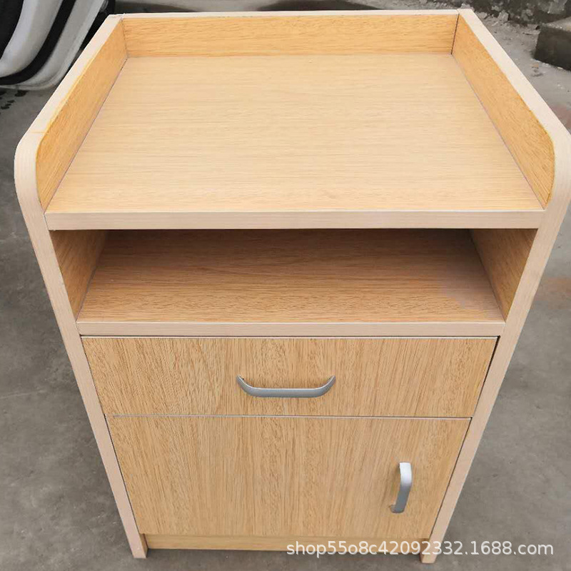 Home-based wooden bedhead cabinet multi-purpose nursing bed medical bed with hospital bed for old age clinic health room