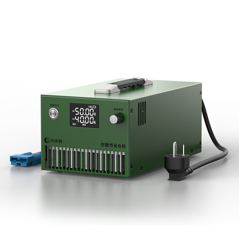 Xe nâng điện lớn có bộ sạc Xe tự động AGV có bộ sạc