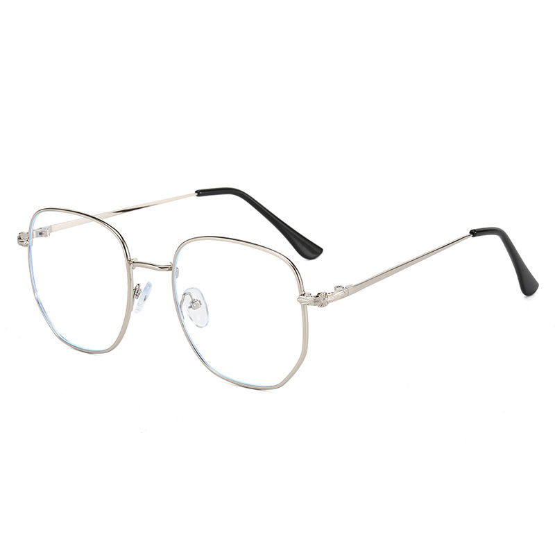 The new 2021 fashion-proof blue-light-proof radiance horizon mirrors with individual metal frames with near-sightedness