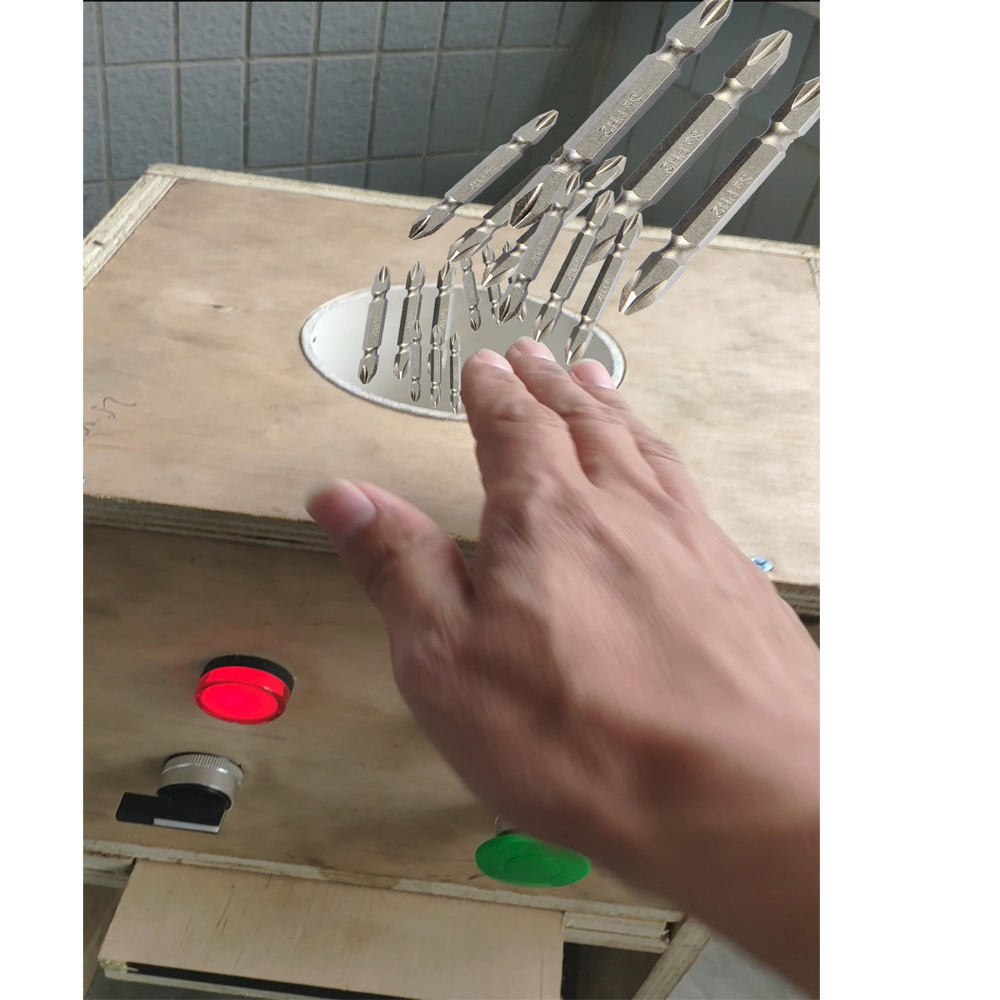 High-voltage pulse-capacitating drawers full of large magnetic holes with large screwdrivers and magnetic chargers.