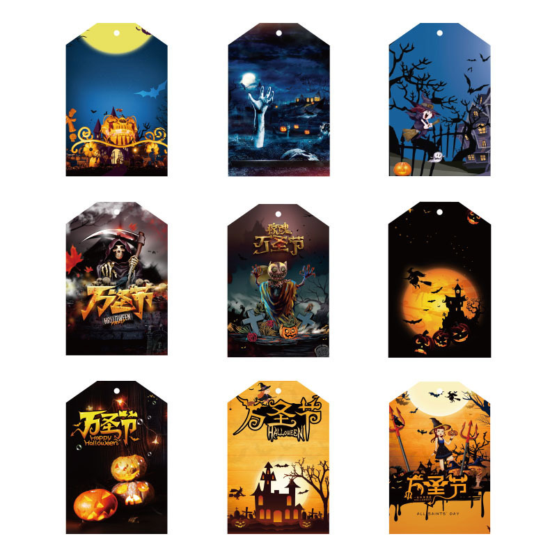 Thẻ chúc mừng lễ tốt nghiệp Halloween Giáng sinh.