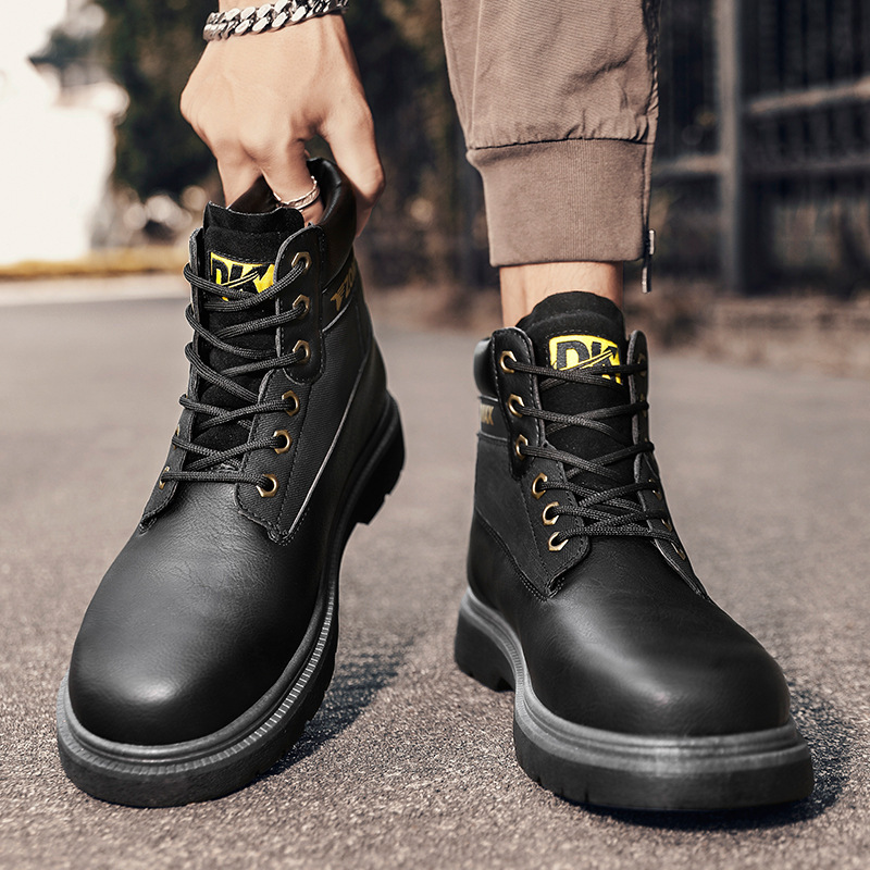 Cross-border four seasons of air protection from stabbing through safety shoes for Martin Bootsco.