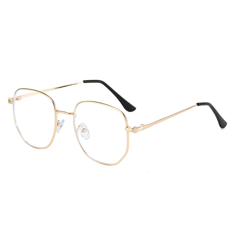 The new 2021 fashion-proof blue-light-proof radiance horizon mirrors with individual metal frames with near-sightedness