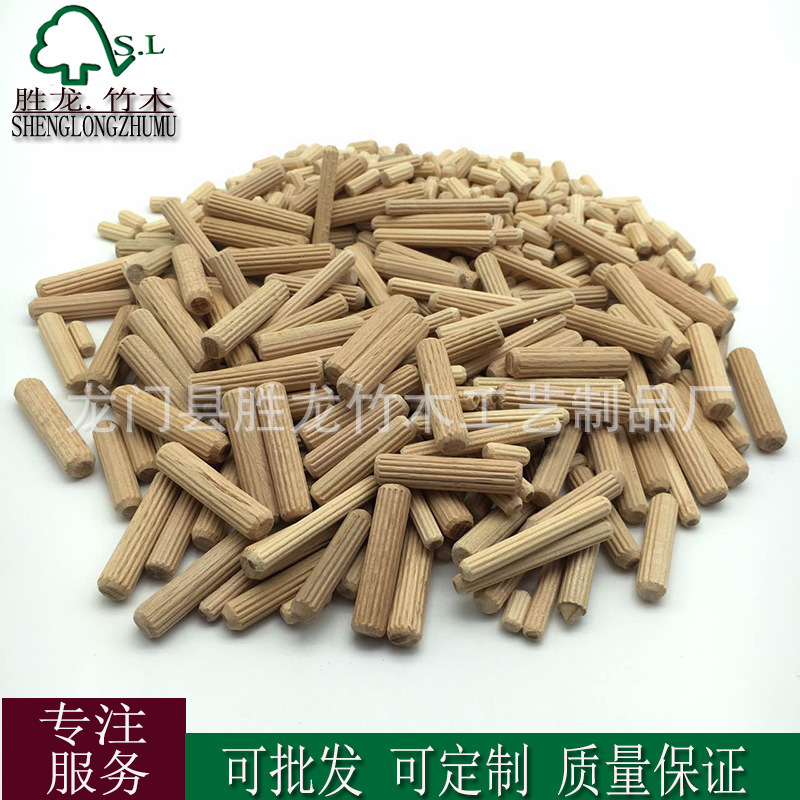 Straight slant m6m8m10m12 Zirconium wood wood wood Zirconium wood cork connector furniture fittings