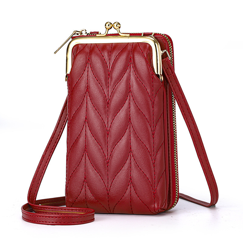 Ms. Foreign Trade's purse is designed to be a single-shoulder-slashed purse with a cell phone, a live wholesale.