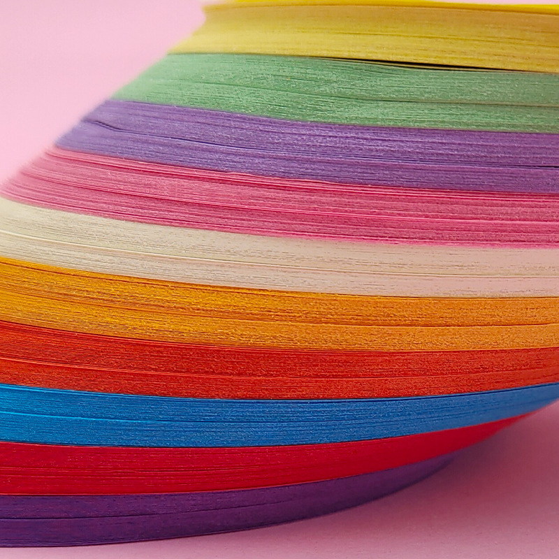 Giấy thủ công origami giấy chưng cất hình vuông giấy màu thủ công origami gói hàng ngàn ngôi sao hạc giấy