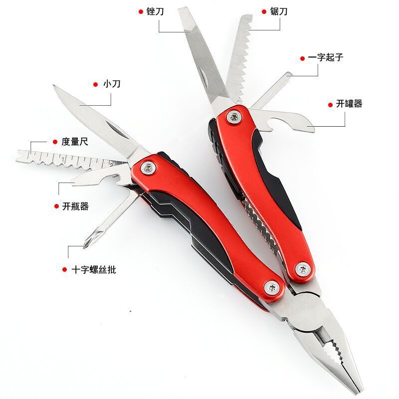 The spot supply of stainless steel multi-purpose tool torque off-the-door folding of hand-held multi-purpose civilian pliers