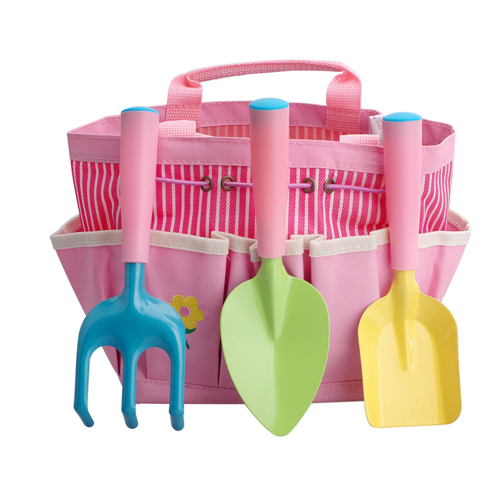 3 bộ đồ chơi trong hộp DIY cho công cụ làm vườn cho trẻ em ngoài trời