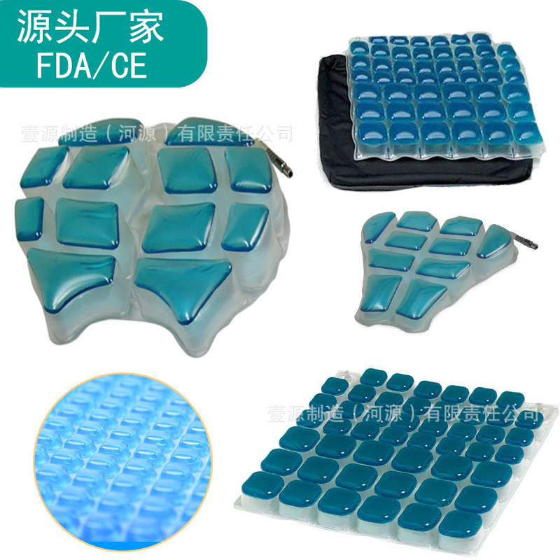 ที่นอนที่พองได้กับที่นอนที่พองได้ กับเสื่อของชายชราที่จะได้รับไปที่สะโพกของเขา