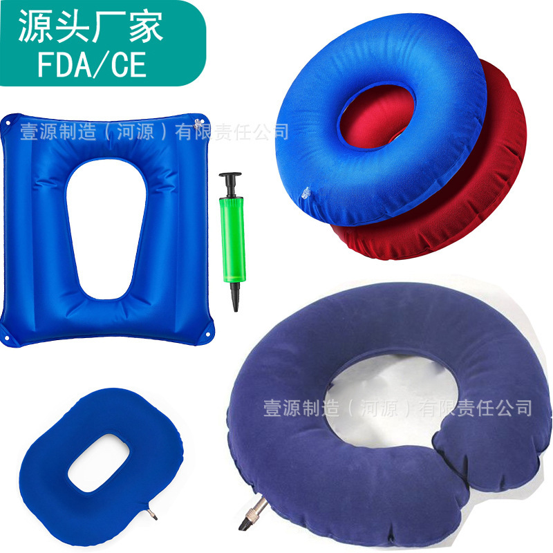 ที่นอนที่พองได้กับที่นอนที่พองได้ กับเสื่อของชายชราที่จะได้รับไปที่สะโพกของเขา