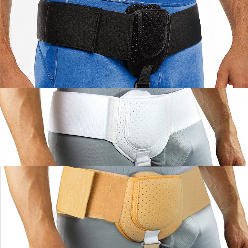 Bệnh giang mai của Hernia Belt với một đường ruột nhỏ và một quan tài nam bị áp lực.