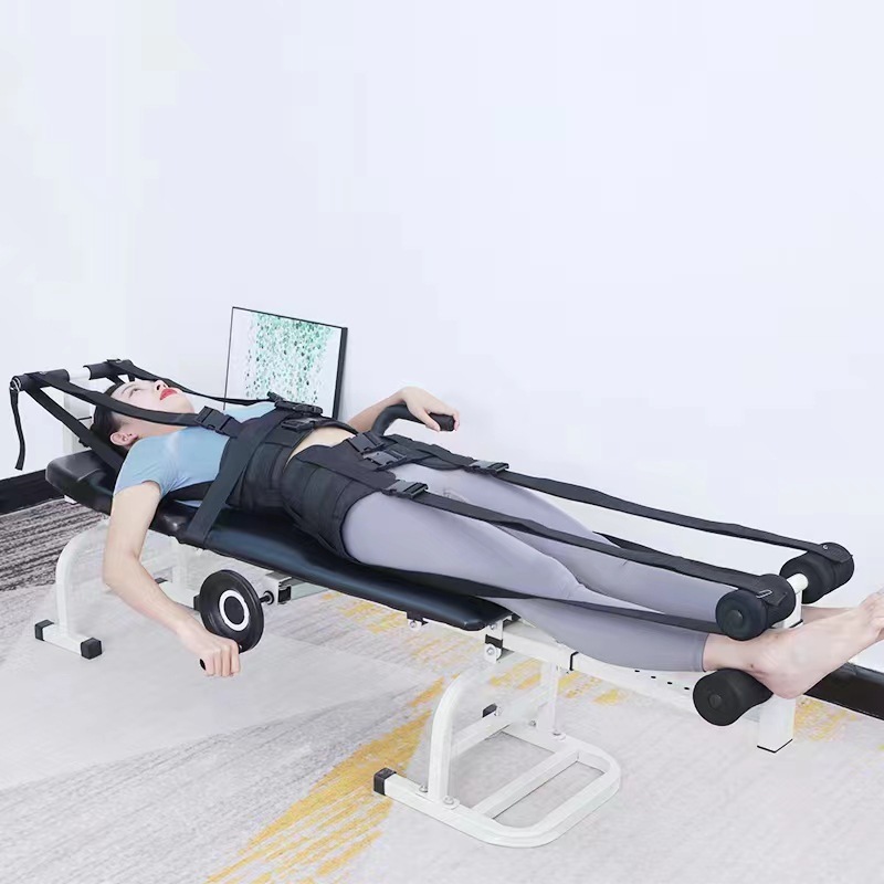 Portable human multifunctional stretcher for vertebrae vertebrae towed bed home-based tractor pain stretcher