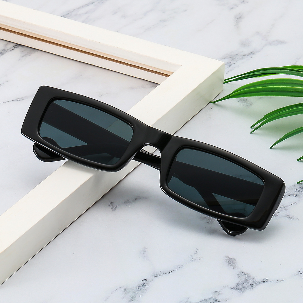 2021 new rectangular rectangular sunglasses