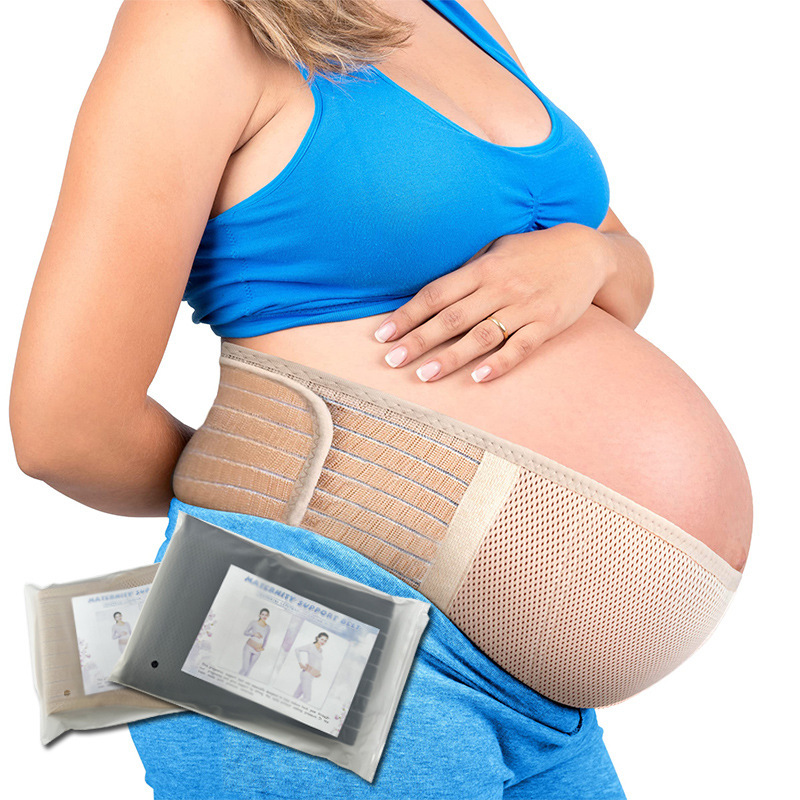 Customisation of a pregnant woman with an abdominal belt and an abdominal belt for the pre-pregnancy period