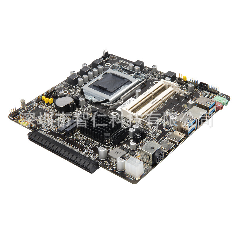 Newest Ji-in H310/B250 Double-Six DDR3*2 One-on-one, mini-PC computer mainboard