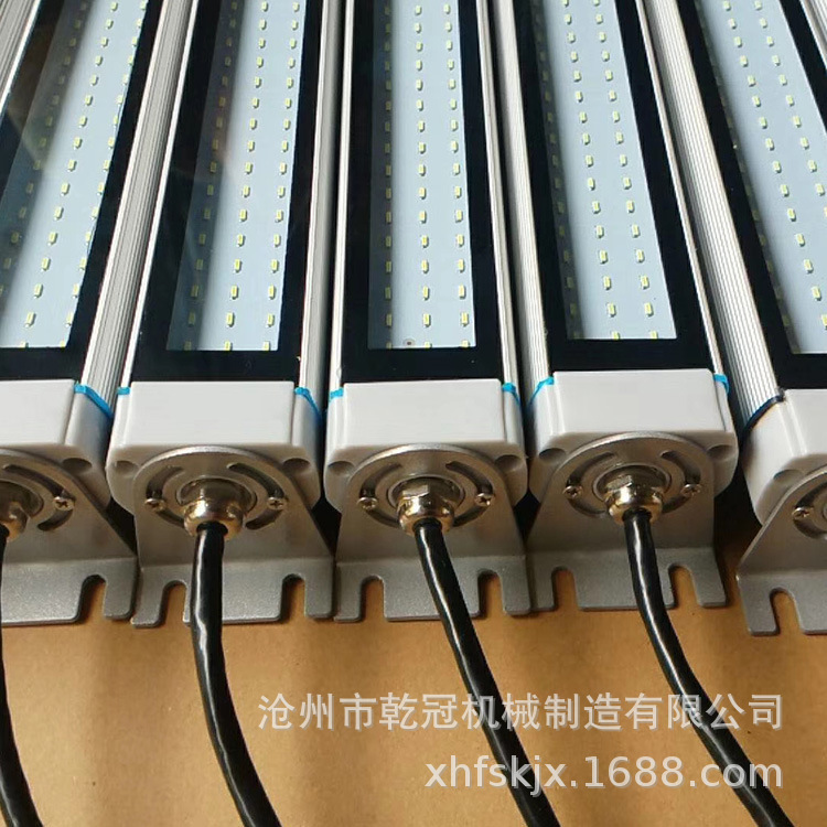 Worklights for the plant's bed hose, machine square worklights, LED worklights.