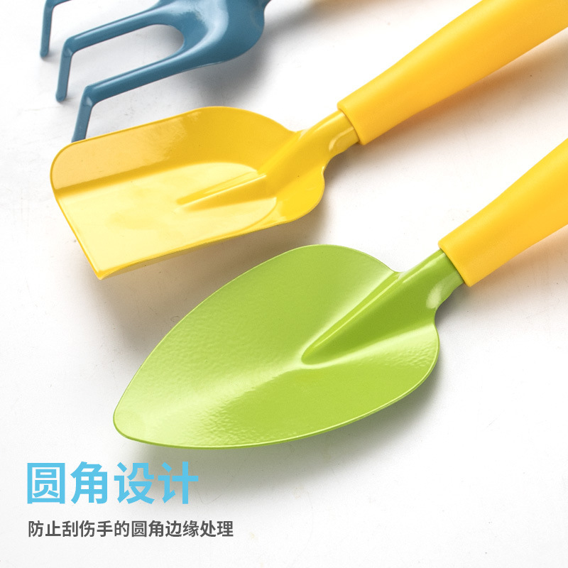 3 Bộ dụng cụ làm vườn để trồng rau ngoài trời cho xẻng biển và làm vườn cho trẻ em