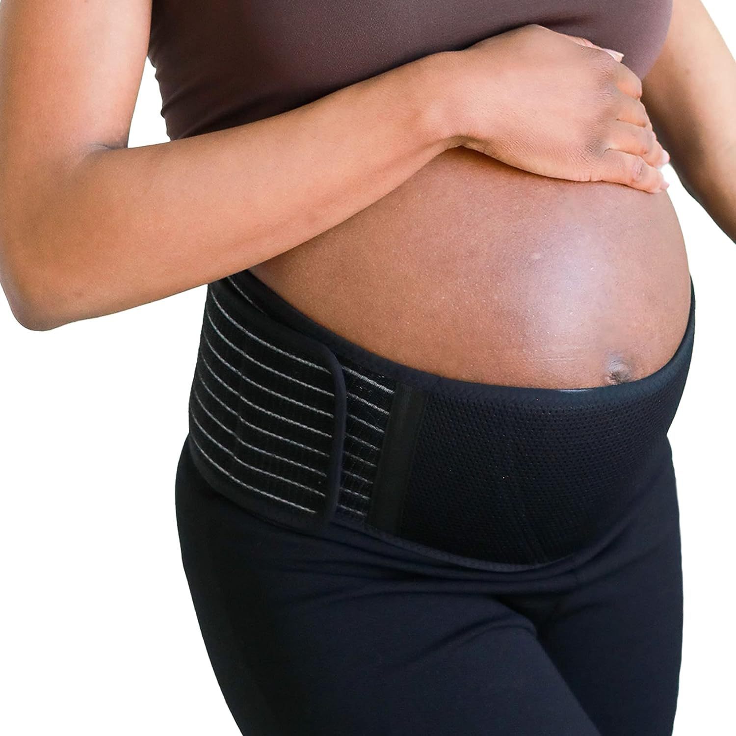 Customisation of a pregnant woman with an abdominal belt and an abdominal belt for the pre-pregnancy period