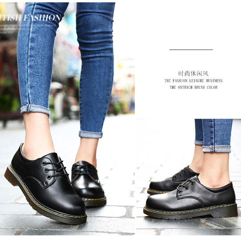 2022 new pair of young shoes, young English shoes, small shoes of the Autumn College.