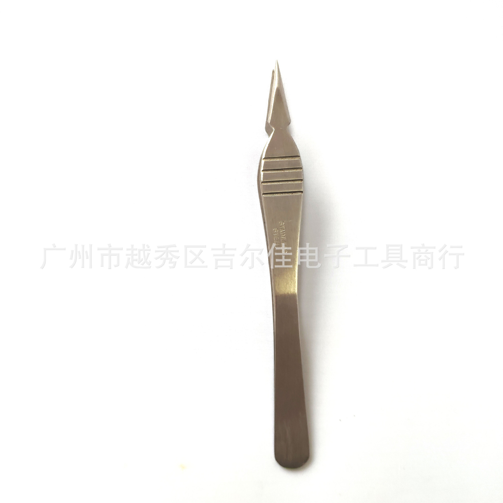 복숭아 호두, 심장 tweezers, 스테인리스 tweezers.