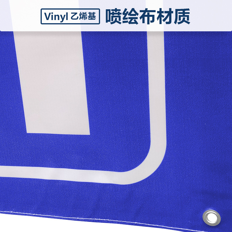 Winylbanner의 눈은 깃발, 두 배 면 광고 기치 PVC 색깔 지구의 밖에 방사성 입니다