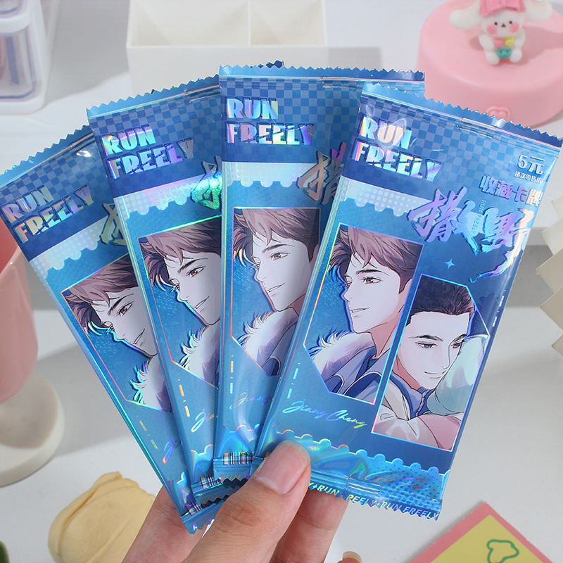 5 lá bài từ bộ sưu tập Tanino nguyên thủy, và 5 lá bài flash từ bên cạnh của Cracoon.