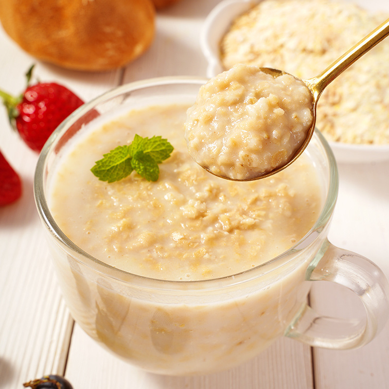 Monkey mushroom milk oatmeal ready-to-eat breakfast to fill the abdomen's meal with a batch of 500 g with calcium.