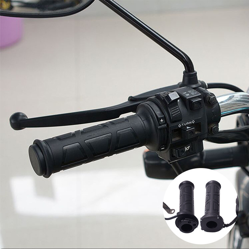 Xe máy mới biến 12V thành xe điện, tay nóng dùng nước mùa đông, tay nóng.