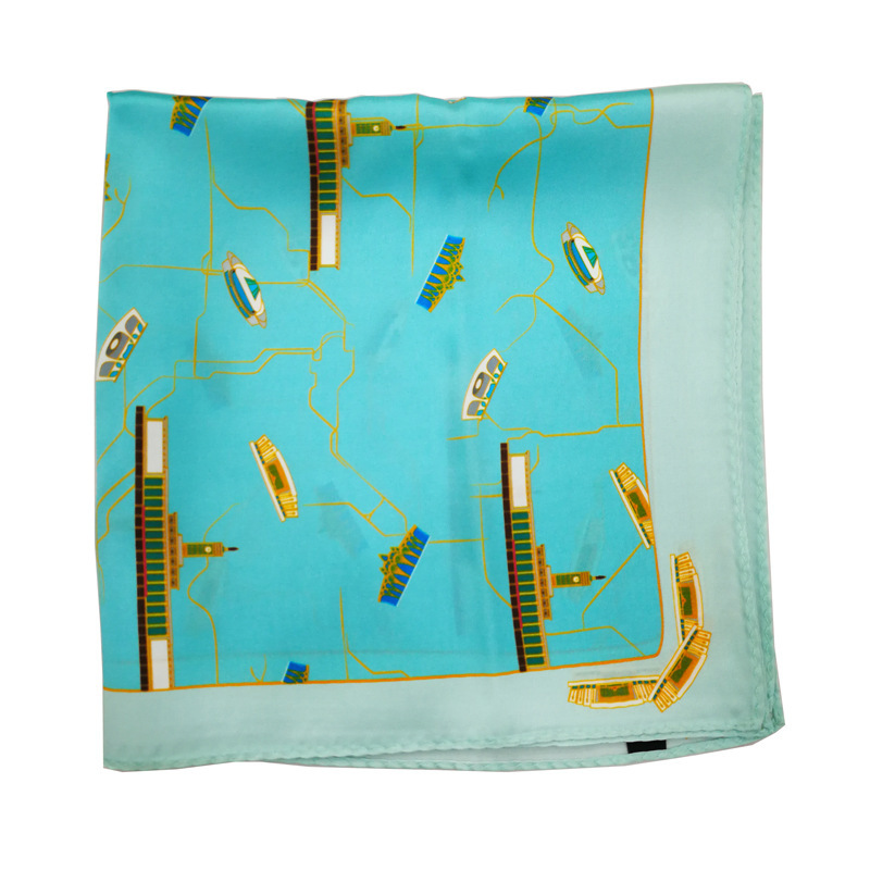 The Beijing Seal silk scarf.