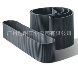 Polyurethane ring power belt AT10 white L+PU double-sided H-PUR synchronous belt