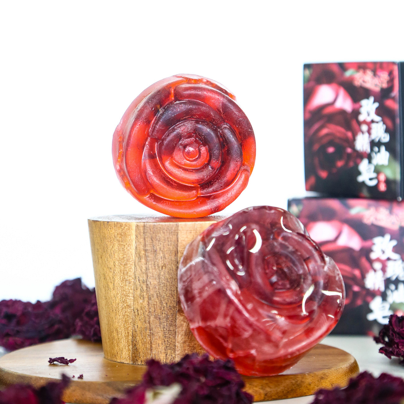 Yunnan Oil Soap Group buys 100 grams/box of rose soap