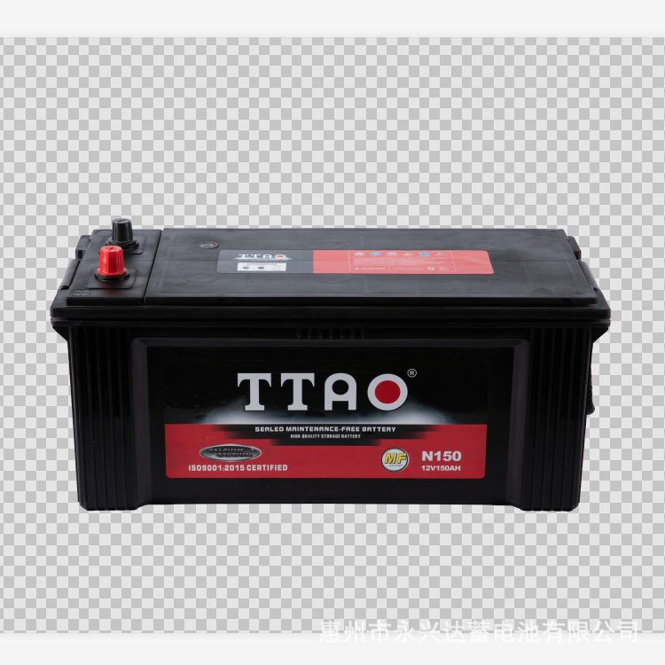 The manufacturer OEM customised the manufacturing battery MF150 car to start 12V150AH BATTERY