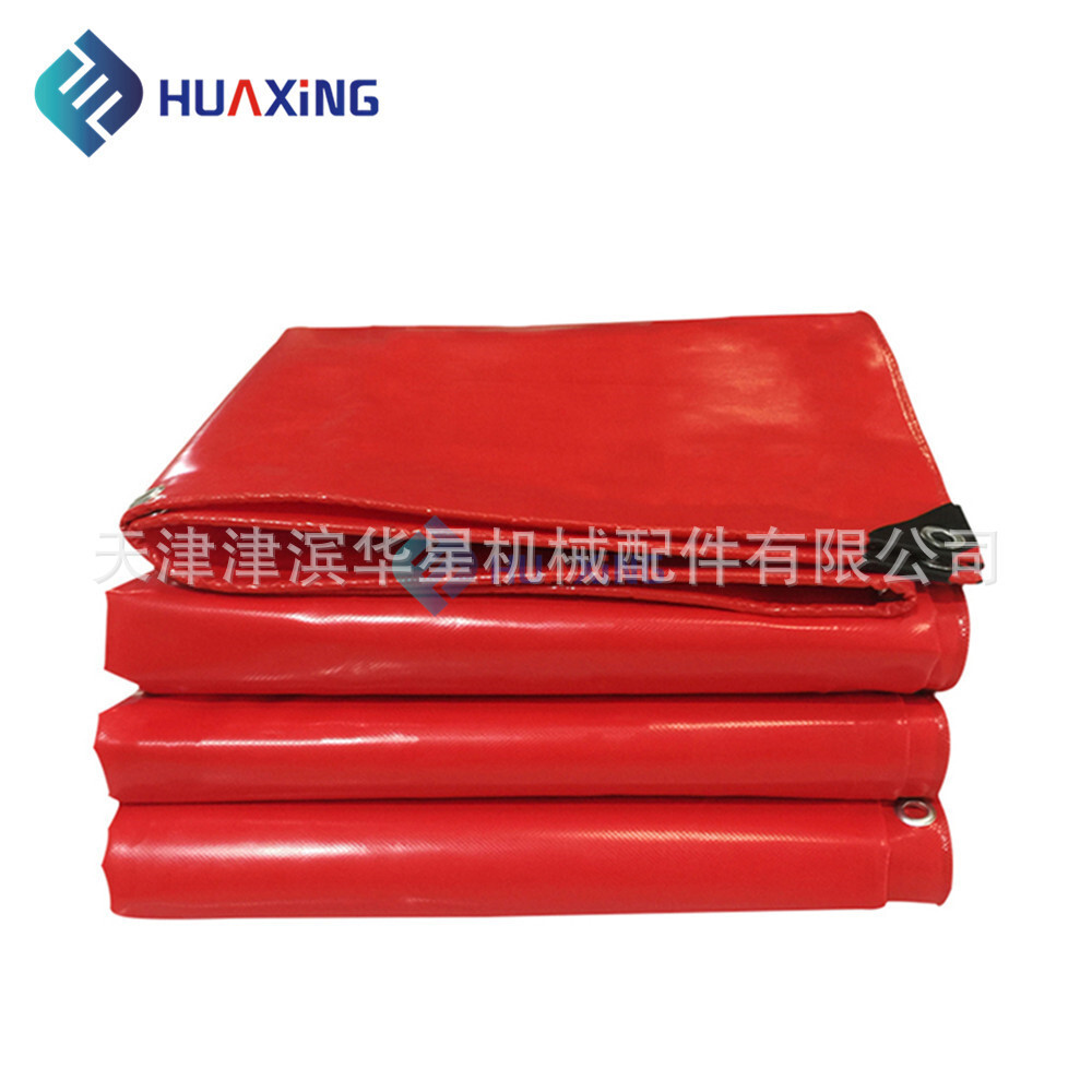 New product production, open container tarp, thick and open container tarp roofs, flame retardation.