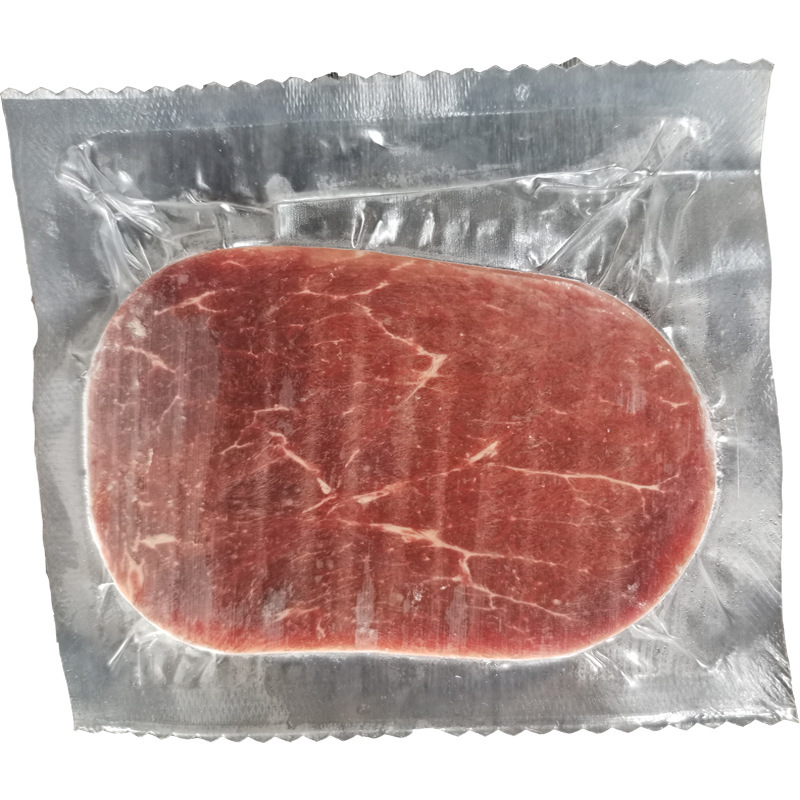 Thịt bò nguyên chất và báo Mỹ, 150 g/g cho mỗi đơn vị thương nhân không muối.