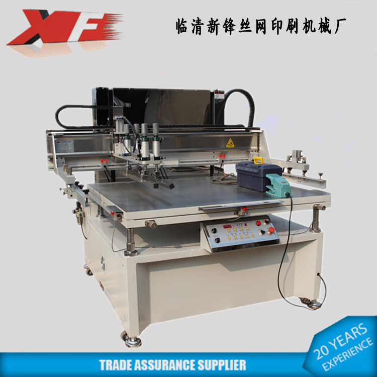 Glass semi-automatic silk-printers, electric, craft glass, paper printing, flat equipment, Shandong.