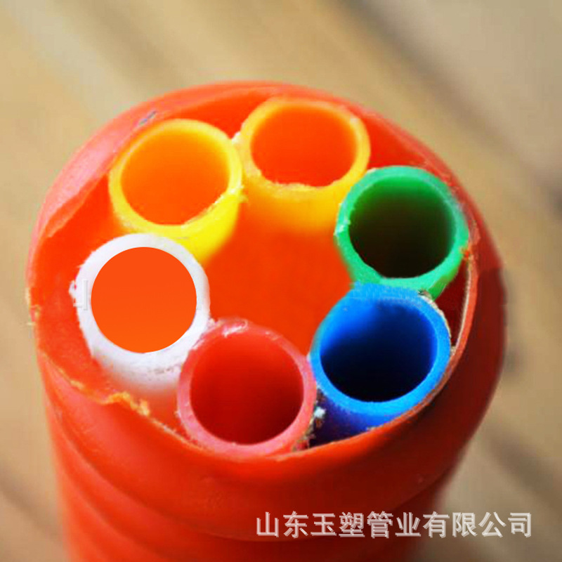 HDPE double-walled corset protection tube, cable-protected communications tube, suite, electrical cable protection tube.