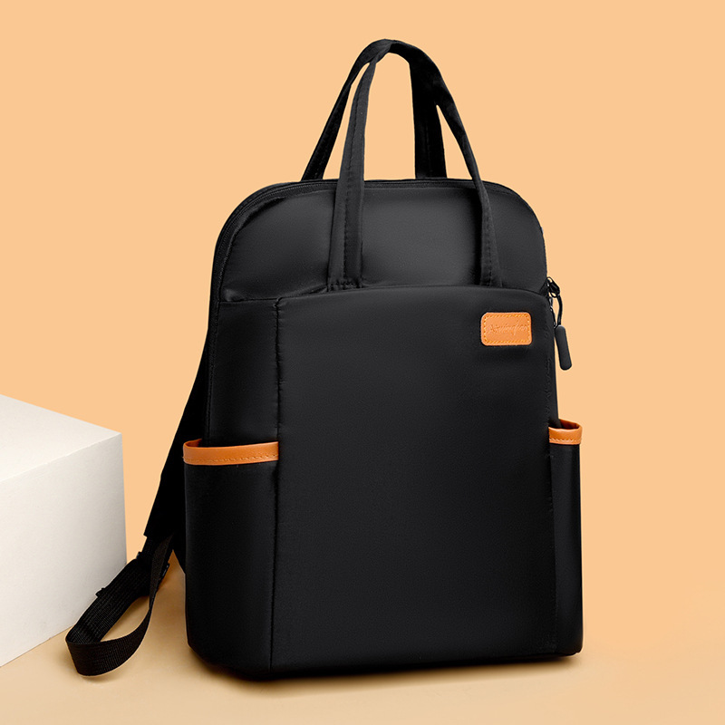 2024 new double-shouldered Oxford computer backpack, large capacity, hand-carrying, multifunctional wholesale.