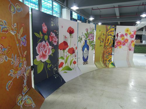 Exhibit boards, high-strength cardboard, exhibition boards for advertising companies