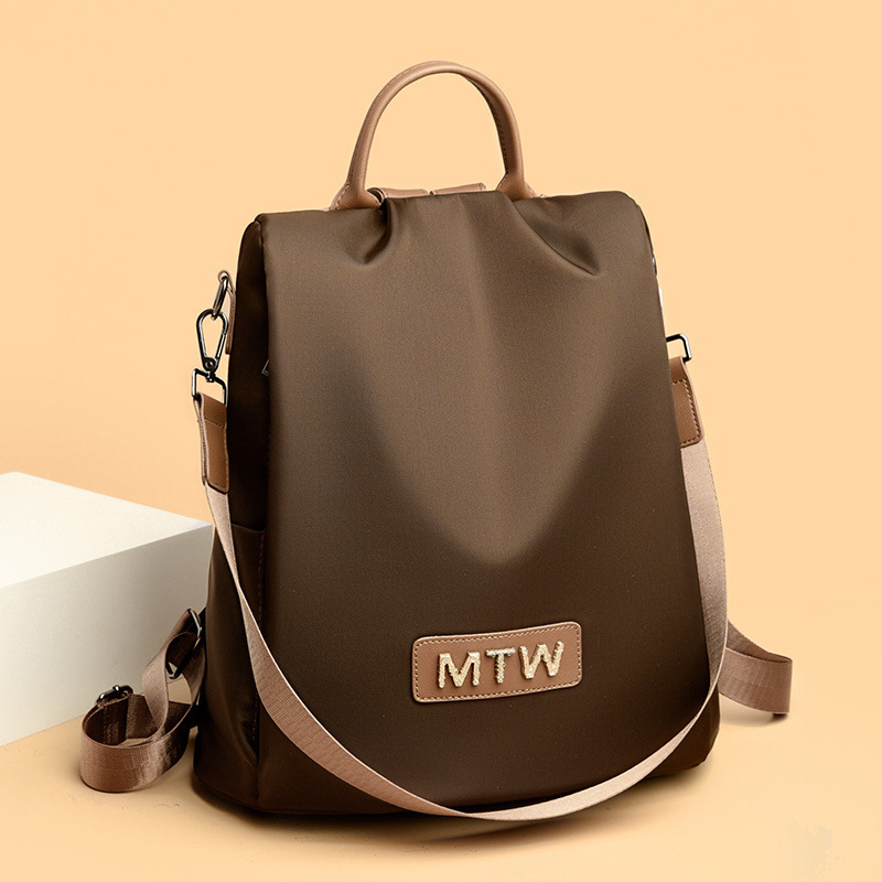 New 2024, Ms. Oxford's multiple-back style, with a large hand-held double-shoulder backpack for recreational travel.